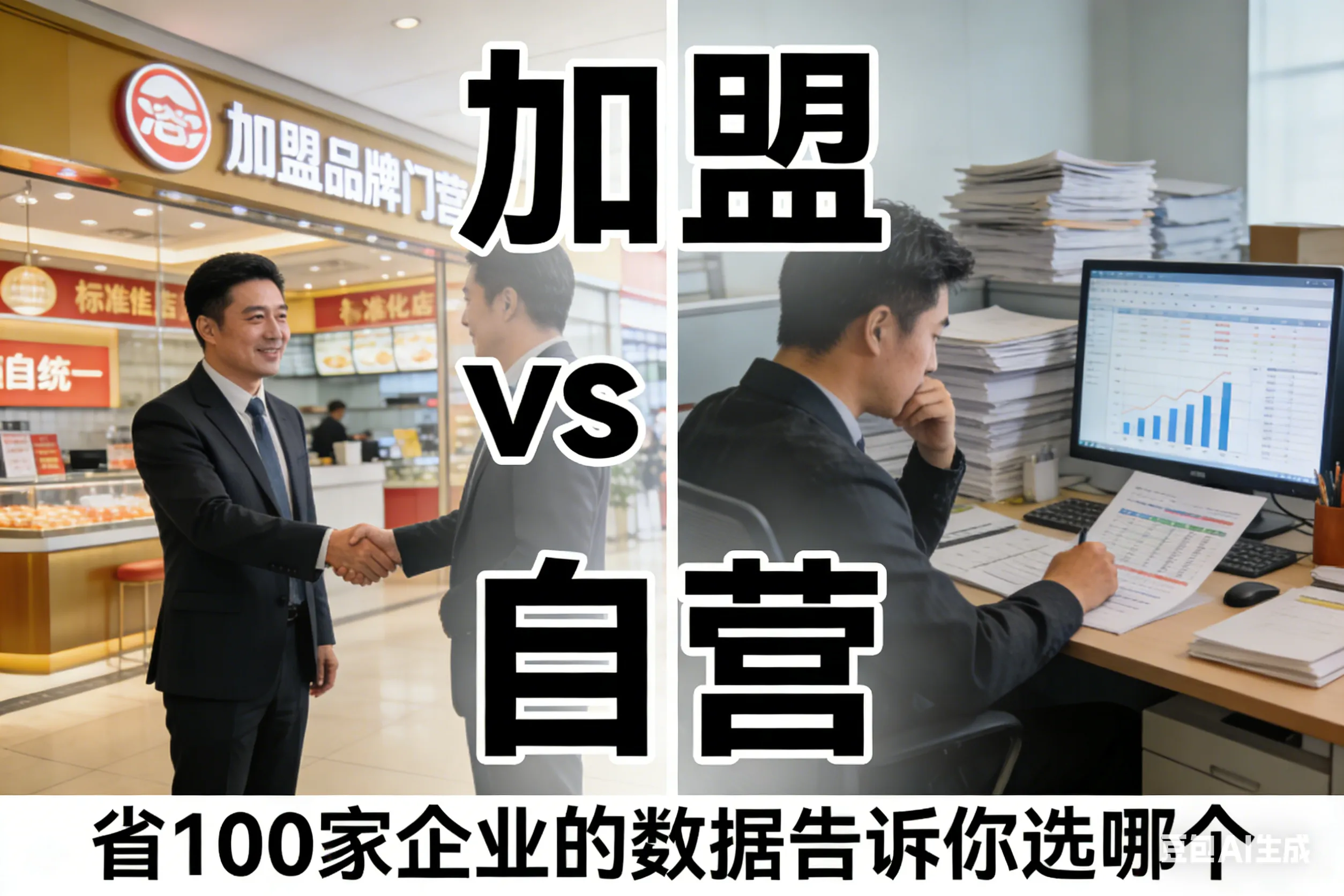 建筑工程业“加盟”vs“自营”：江苏省100家企业的数据告诉你选哪个